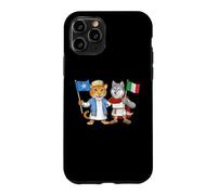 Carcasa para iPhone 11 Pro Bandera de Somalia e Italia Raíces somalíes Italiana