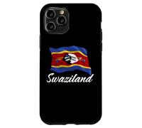 Carcasa para iPhone 11 Pro Bandera de Suazilandia Sudáfrica Hombres Mujeres Niños Eswatini