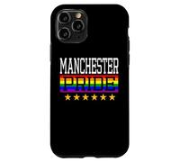 Carcasa para iPhone 11 Pro Bandera del Arco Iris LGBT de Manchester Pride Gay Lesbianas Queer