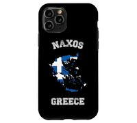 Carcasa para iPhone 11 Pro Bandera Envejecida de Grecia Orgullo de Naxos