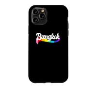 Carcasa para iPhone 11 Pro Bangkok Tailandia Orgullo Gay Orgullo asiático LGBTQ Rainbow Love