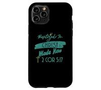 Carcasa para iPhone 11 Pro Bautismo Cristiano Verso Bautizado en Cristo