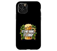 Carcasa para iPhone 11 Pro BBQ Grilling Beer Lover It's Not Burnt It's Crisp Joke