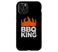 Carcasa para iPhone 11 Pro BBQ King Barbacoa Parrilla Ahumado Patio Trasero Cocina Patio Trasero