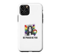 Carcasa para iPhone 11 Pro Be Proud and Be You Rainbow LGBTQ Pride Feminista