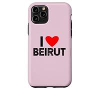 Carcasa para iPhone 11 Pro Beirut Lebano T-Shirt - I Love You Beirut Lebanon Shirt