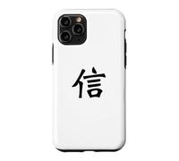 Carcasa para iPhone 11 Pro Belief Kanji - Caligrafía China Japonesa, diseño de fe