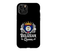 Carcasa para iPhone 11 Pro Belizean Queen Belize Flag Proud Belizean Woman