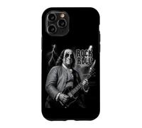 Carcasa para iPhone 11 Pro Benjamin Franklin Rock & Roll Guitar Vintage Music Lover