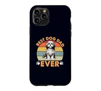 Carcasa para iPhone 11 Pro Best Cavachon Dog Dad Ever Funny Retro Pet Owner & Lover
