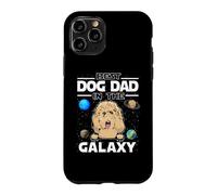 Carcasa para iPhone 11 Pro Best Dog Dad In The Galaxy Goldendoodle Puppy Dogs Lovers