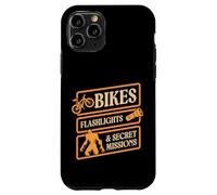 Carcasa para iPhone 11 Pro Bicicletas, linternas y misiones secretas