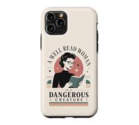 Carcasa para iPhone 11 Pro Bien Leído Mujer Amante Libro Feminista Lector Bibliófilo