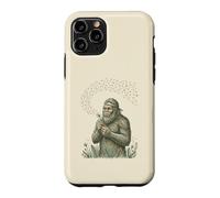 Carcasa para iPhone 11 Pro Big-Foot Soplando Diente de León Deseos Vintage Naturaleza Amante 1
