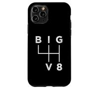 Carcasa para iPhone 11 Pro Big V8 Cambio 4 Marchas - Diseño Muscle Car Vintage