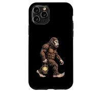 Carcasa para iPhone 11 Pro Bigfoot Linterna de Transporte Sasquatch Camping Aventura Nocturna