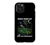 Carcasa para iPhone 11 Pro Billiards Physics Alien Nerd Pool Player
