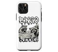 Carcasa para iPhone 11 Pro Bingo Buddies Raccoon Funny Matching Bingo Partner