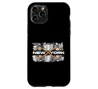 Carcasa para iPhone 11 Pro Black New York City Fashion Design, New York Illustration