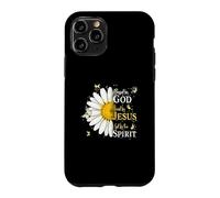 Carcasa para iPhone 11 Pro Blessed by God Loved by Jesus Led by Spirit Faith
