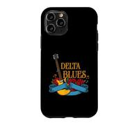 Carcasa para iPhone 11 Pro Blues Guitarrista y Fan de la música Rock o Delta Blues