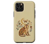 Carcasa para iPhone 11 Pro Boho Celestial Baboon Moon Floral