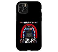 Carcasa para iPhone 11 Pro Bombay Cat Happy 4th of July Patriotic American Cats Lovers
