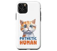 Carcasa para iPhone 11 Pro Bonito gráfico Humano patético de Gato