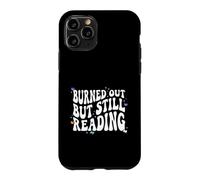 Carcasa para iPhone 11 Pro Bookish Burned out But Still Reading Retro Book Club
