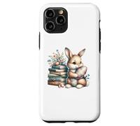 Carcasa para iPhone 11 Pro Bookish Easter Bunny Reading Book Every Bunny Loves to Read