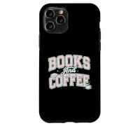 Carcasa para iPhone 11 Pro Books and Coffee Cozy Reader Typography Pastel Design