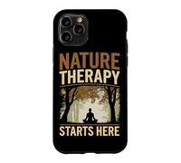 Carcasa para iPhone 11 Pro Bosque Bañando Defensor Shinrin-yoku Naturaleza Terapia Amante