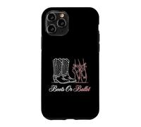 Carcasa para iPhone 11 Pro Botas de revelación de género o Padre expectante de Ballet