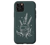 Carcasa para iPhone 11 Pro Botella de poción de Bruja en el Interior de la Luna