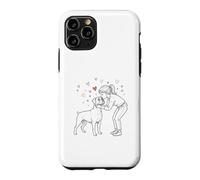 Carcasa para iPhone 11 Pro Boxer Dog Love