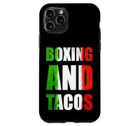 Carcasa para iPhone 11 Pro Boxing and Tacos Latinx The Mexican Style Boxing México