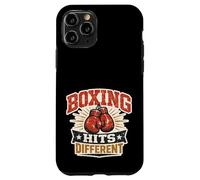 Carcasa para iPhone 11 Pro Boxing Hits Different Vintage
