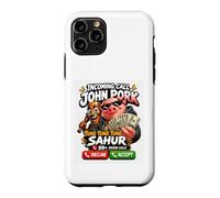 Carcasa para iPhone 11 Pro Brainrot Calling Funny Viral Meme Humor Design Entrante