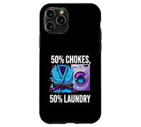 Carcasa para iPhone 11 Pro Brazilian Jiu Jitsu 50% Chokes 50% Laundry BJJ