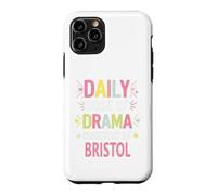Carcasa para iPhone 11 Pro Bristol Personalized Name Funny Cute Custom Bristol Name