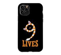 Carcasa para iPhone 11 Pro Bufanda con Orejas de Gato Cat Nine Lives