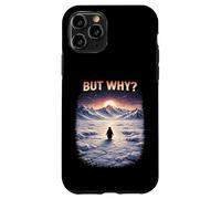 Carcasa para iPhone 11 Pro But Why Funny Nihilist Penguin Existential Dread Nihilist