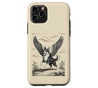 Carcasa para iPhone 11 Pro Caacrinolaas Un Perro Rascal con alas de Griffin