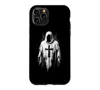 Carcasa para iPhone 11 Pro Caballero Sagrado gótico con Capucha y túnica Cruzada
