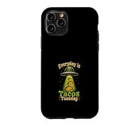 Carcasa para iPhone 11 Pro Cada Día es Martes de Tacos - Diseño Alieno Divertido