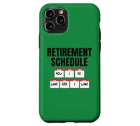 Carcasa para iPhone 11 Pro Calendario de jubilación: Ahora Hago lo Que Quiero
