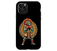 Carcasa para iPhone 11 Pro Calendario Guerrero Azteca de MMA Mexicano