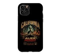 Carcasa para iPhone 11 Pro California Alien Invasion Retro UFO UAP Extraterrestre