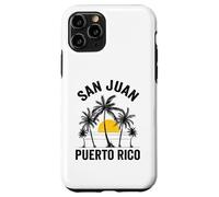 Carcasa para iPhone 11 Pro Camiseta de Recuerdo de Playa de San Juan Puerto Rico 2025 Vacaciones