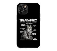 Carcasa para iPhone 11 Pro Camiseta Divertida del Coon de Maine | Anatomía del Maine